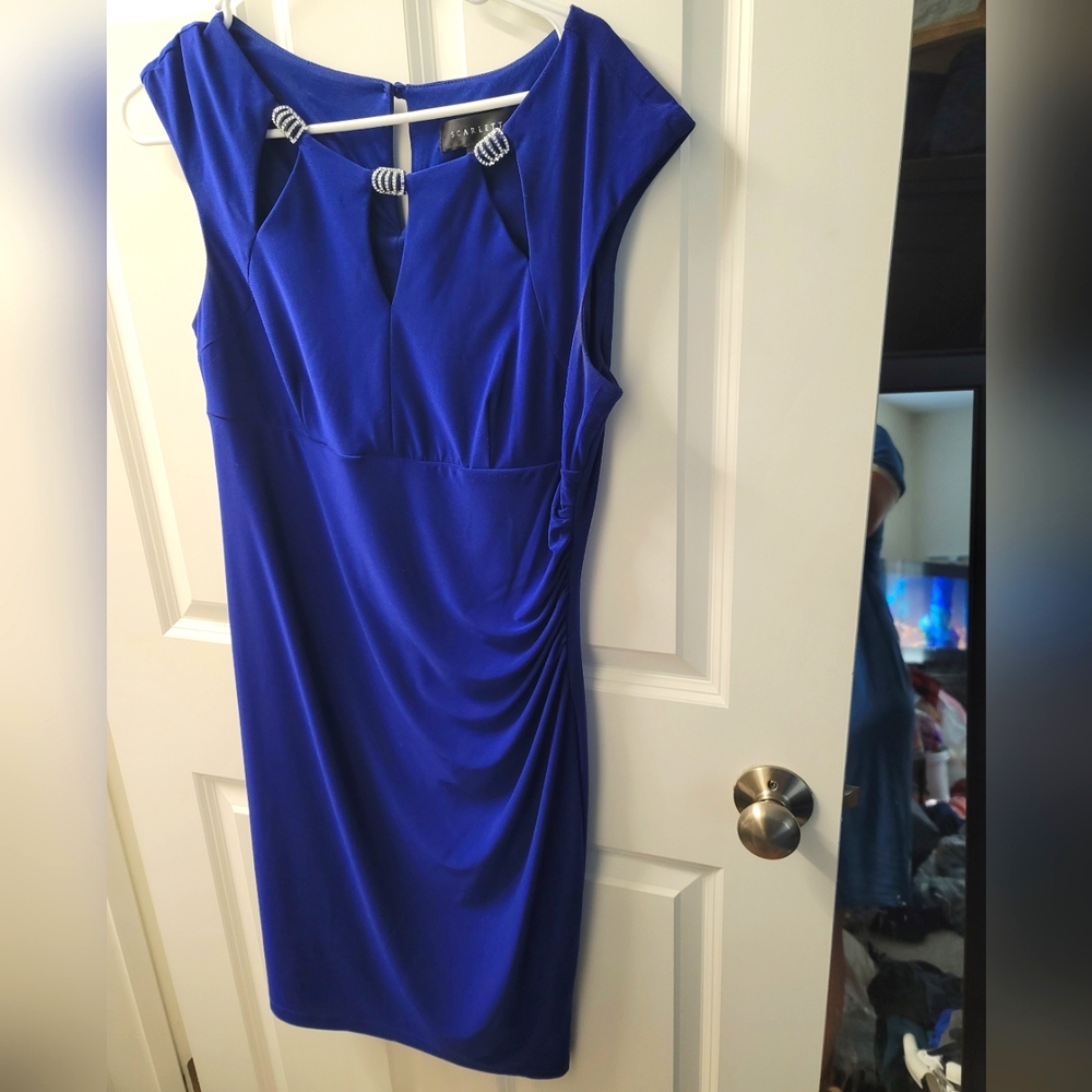 Blue Dress size 12 Wedding guest dress